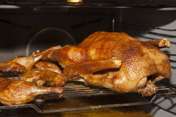 圣诞烤鹅图片下载