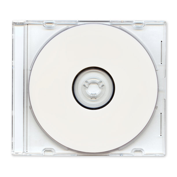 在透明的盒子里的cd的透明照片图片下载