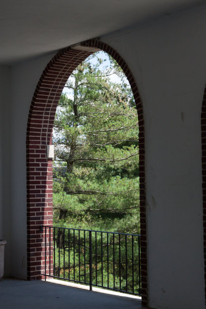 拱形的窗户图片下载