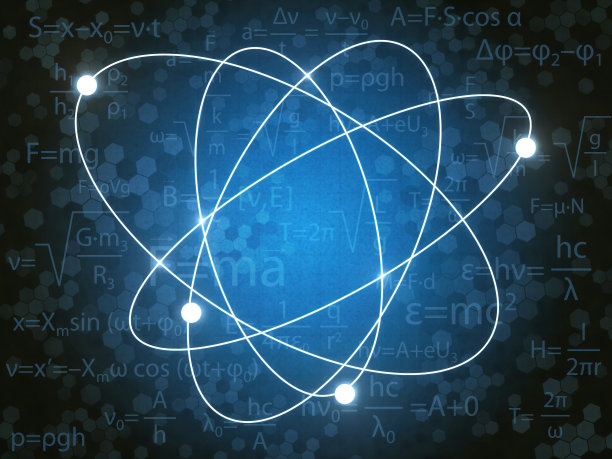 质子的抽象背景图片下载