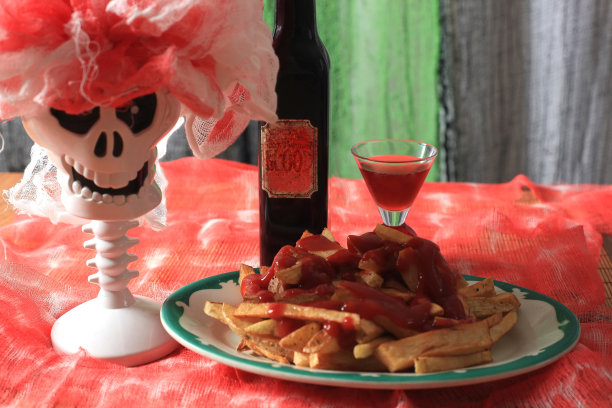 万圣节晚餐图片下载
