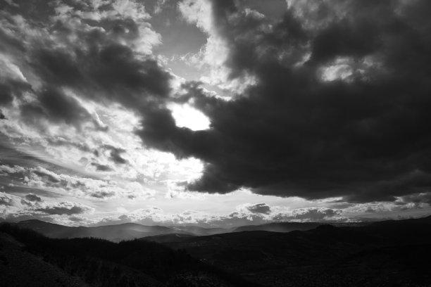 戏剧性的天空图片下载