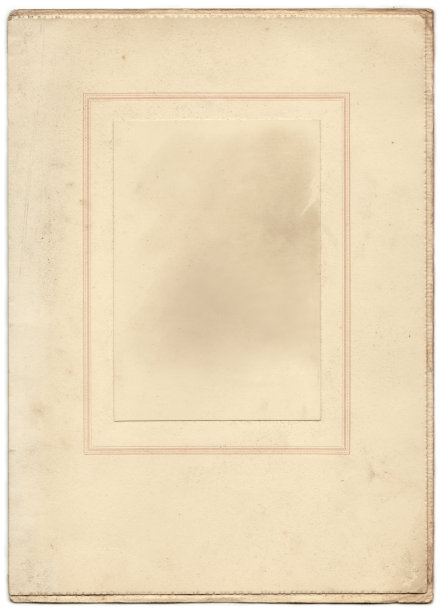 旧摄影安装卡(包括剪切路径)图片下载