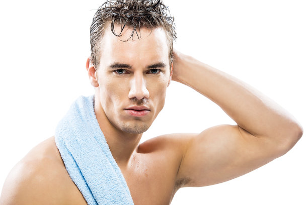 男模淋浴后!图片下载