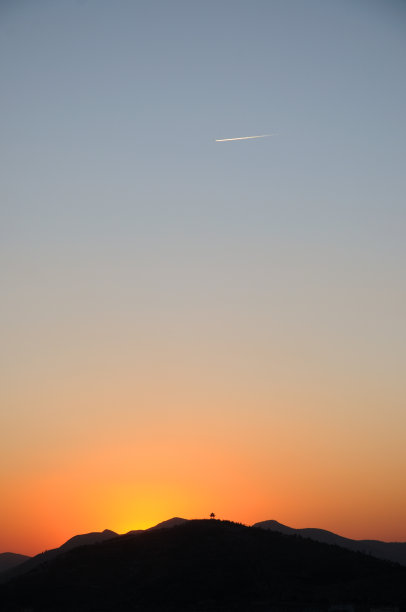 日落的天空图片下载