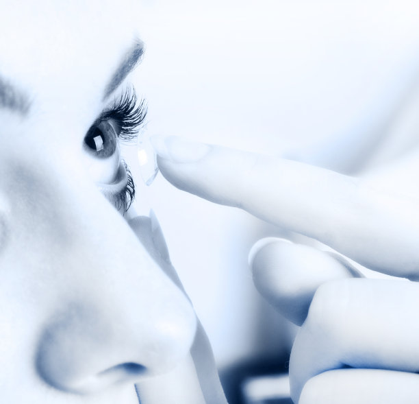 隐形眼镜图片下载