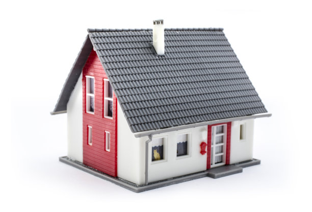 白色的现代房子图片下载