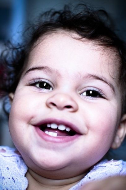 人物:小女孩的大头照图片下载