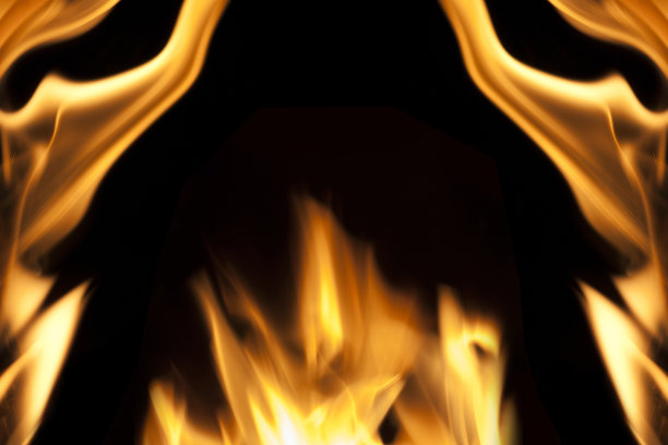 火焰靠近图片下载