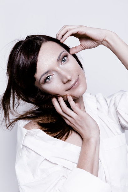 可爱的快乐的女人图片下载