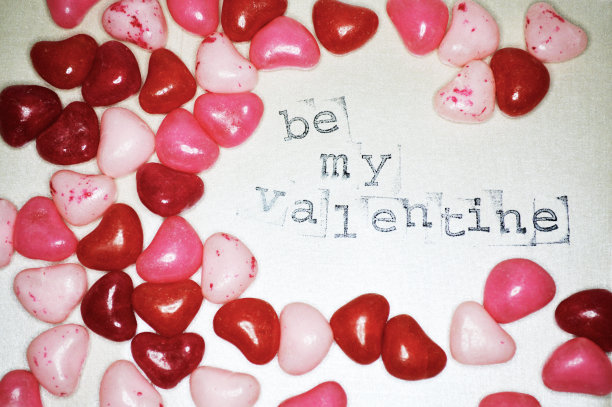 做我的情人邮票和糖果图片下载