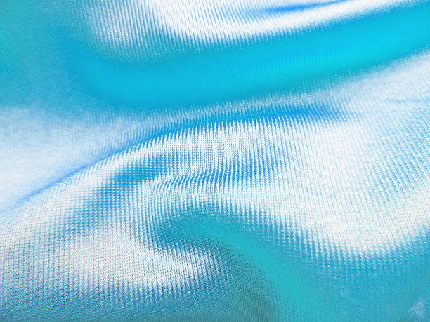 蓝色的绸缎图片下载