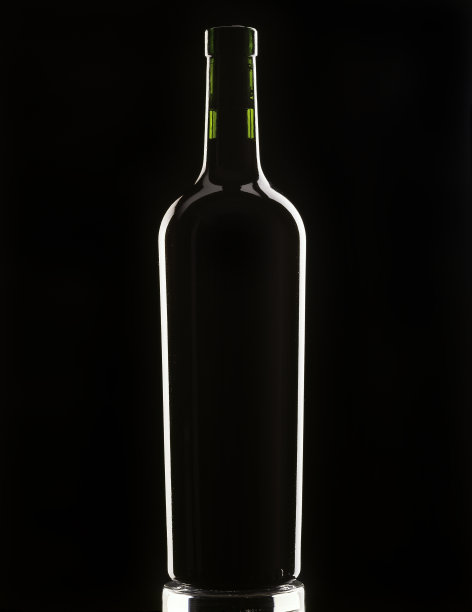 黑色瓶子sillouette图片下载