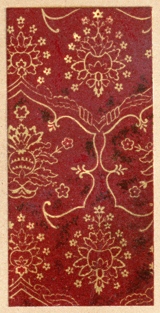 裂片哥特式叶图案图片下载