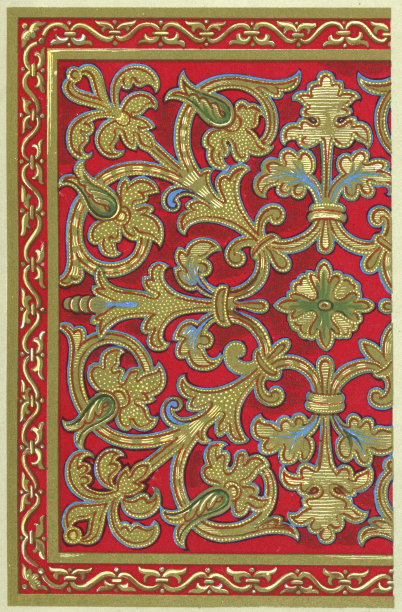 缠绕叶图案- 16世纪图片下载