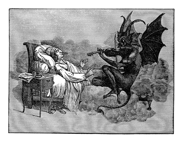 塔蒂尼的梦想-古董雕刻图片下载