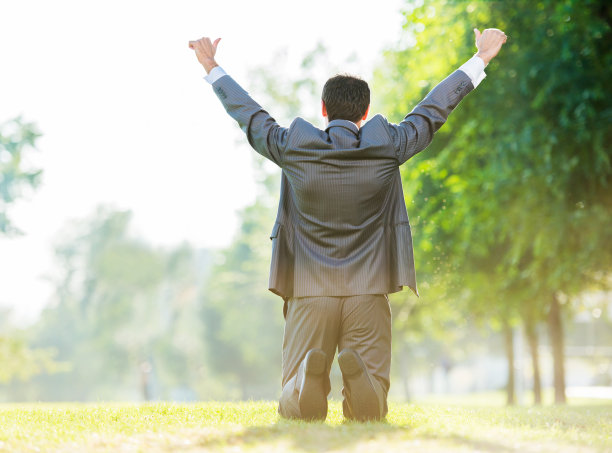 成功的商人。图片下载