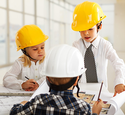 年轻的建筑师图片下载