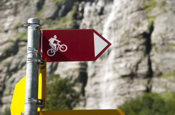 自行车的迹象图片下载