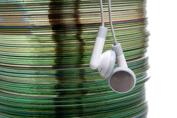 CD的耳机图片下载