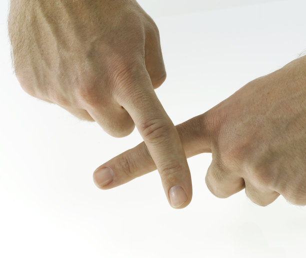 交叉手指:不允许!图片下载