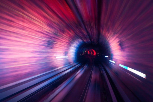 未来的隧道图片下载