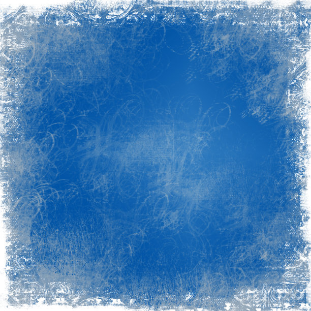 肮脏的蓝色背景纸与白色边缘XLarge图片下载