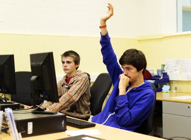 学生举手图片下载