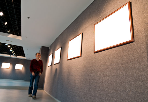 艺术画廊图片下载