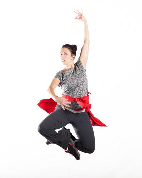 活泼的女人跳图片下载