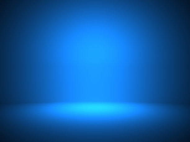 模板蓝色背景空内部图片下载