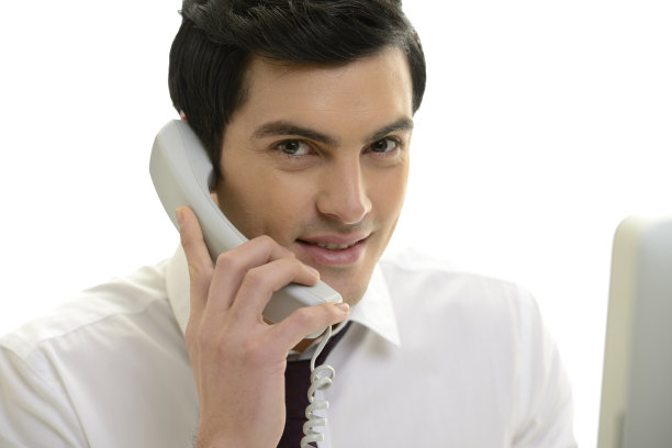 接电话的商人图片下载