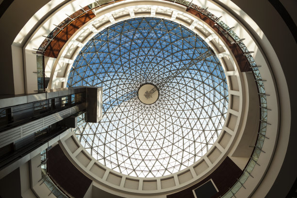 土耳其安卡拉潘多拉购物中心的现代复杂建筑图片下载