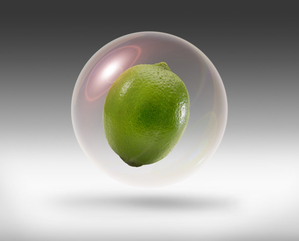 石灰在泡沫图片下载