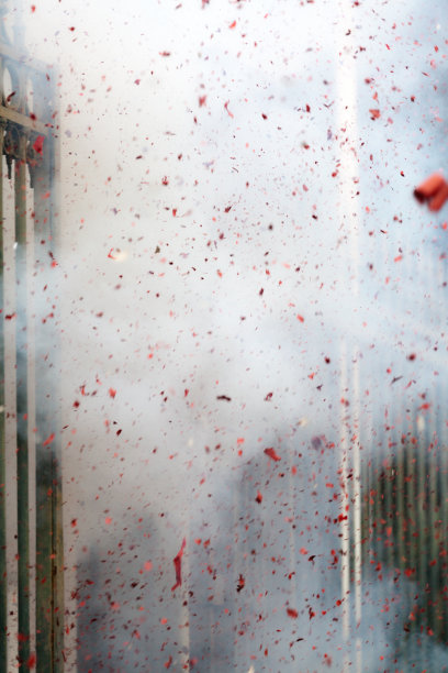 中国鞭炮爆炸素材图片