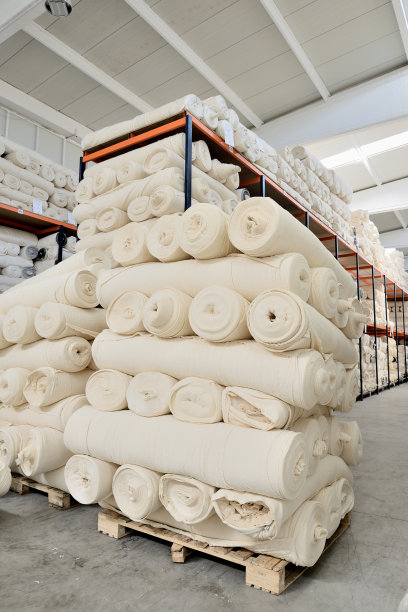 纺织品仓库图片下载