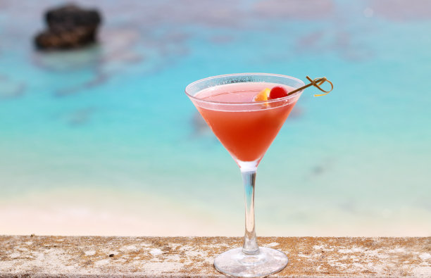 沙滩鸡尾酒图片下载