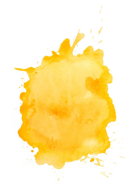 黄色水彩图片下载