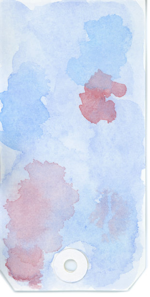 水彩标签图片下载