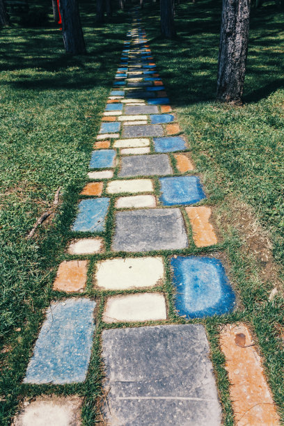 五颜六色的石头，创意抽象的设计背景照片图片下载