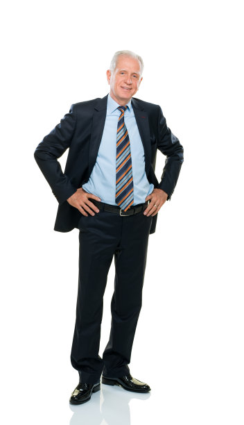 快乐的高级商人图片下载