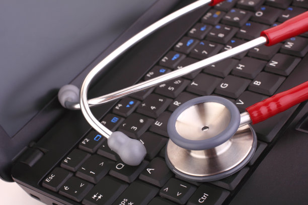 听诊器在笔记本电脑图片下载