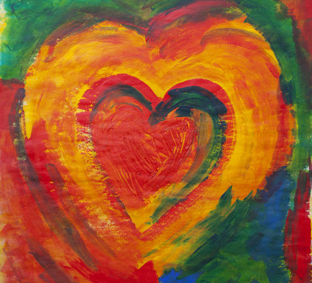 抽象的心图片下载