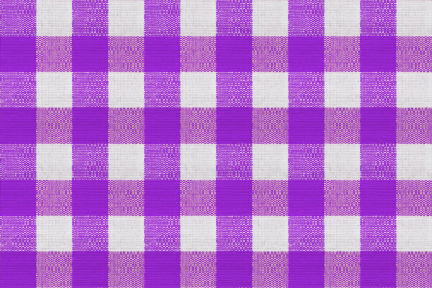 紫色格子餐巾无缝图片下载