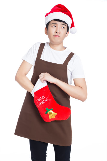 快乐自信的服务员图片下载