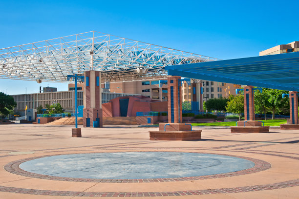 阿尔伯克基市政广场图片下载