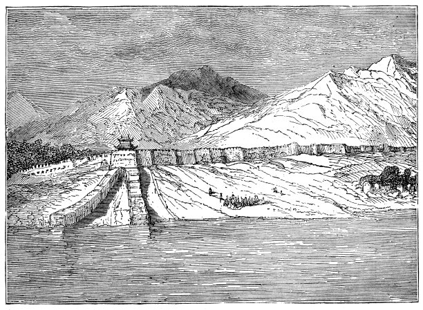 世界人民和传统:中国的长城图片下载