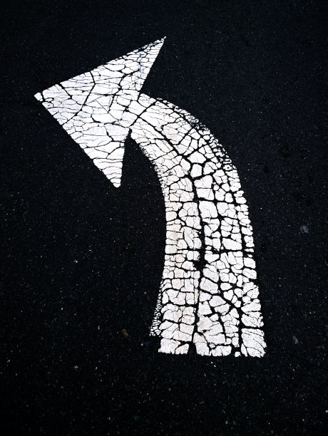 旧交通箭头图片下载