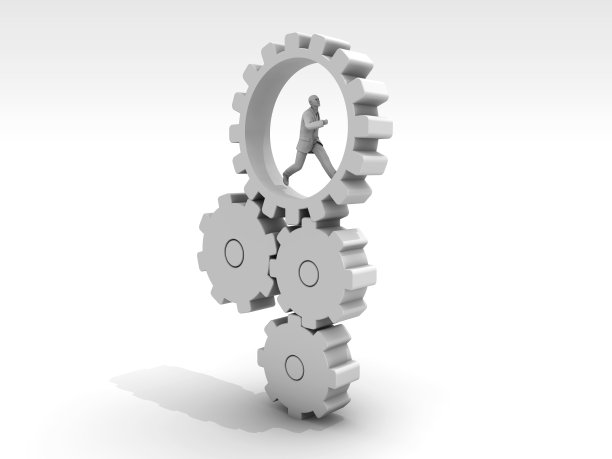 在运动中转动的人图片下载