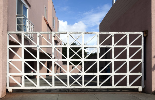 社区安全的门图片下载